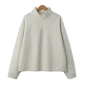 [엠엔씨][MNC] 골덴기모 스트링 반집업맨투맨 (MDMU479JL)