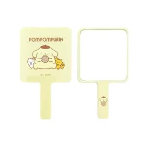 시나모롤 미니손거울 구름 손잡이거울 사각손거울 휴대용 화장 대거울 미용거울 파우치거울 여성거울