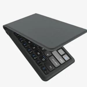 인체공학 접이식 블루투스 키보드 초슬림 휴대용 블루투스 키보드 스마트폰 태블릿