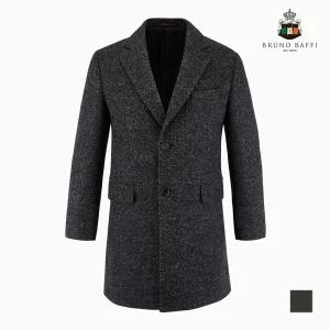 [BRUNO BAFFI] 챠콜 칼라반전 하프코트_MANELWWA201