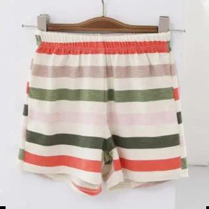 스프라이트반바지 키즈 줄무늬 반바지 유치원 등원복 코디룩 하의