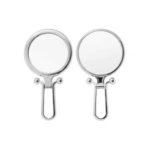 셀러브리티 휴대용 접이식 양면 2배 확대 손거울 탁상거울 손거울 거울