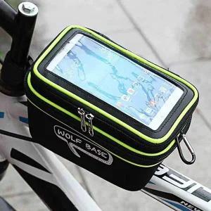 [하프클럽/]자전거 스마트폰가방 2단 탑튜브 안장가방 프레임가방