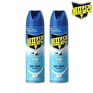 에프킬라 무향500ml x2개/모기파리살충제/모기약