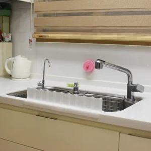 국산 실리콘 싱크대물막이/물튀김방지