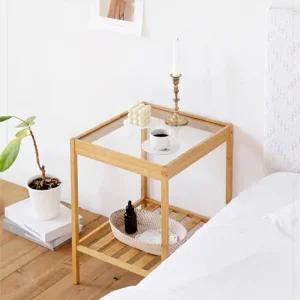 NESNA 네스나 협탁/침대협탁/대나무/선반/보조테이블/커피/사이드/간이책상