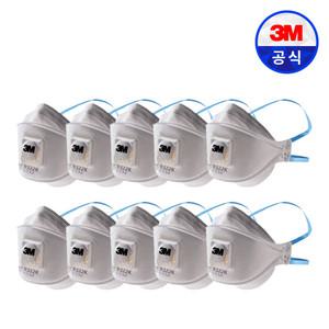 1급 방진마스크 9322K+ Aura 3단접이식 10개입