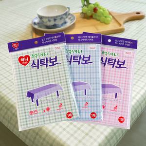 하니 1회용 럭셔리 파티용 식탁보/ 방수기능/체크무늬