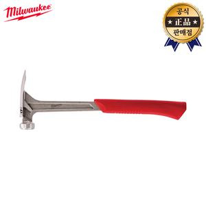 밀워키 프레이밍 망치 48-22-9017 17온스 평면무늬 목조망치 자석 빠루