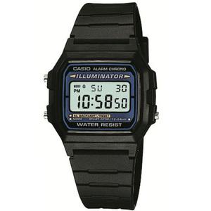 카시오 F-105W-1A 스포츠 전자손목시계 남자여자