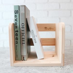 튼튼 원목 미니 책꽂이 책장 인테리어소품 책정리함