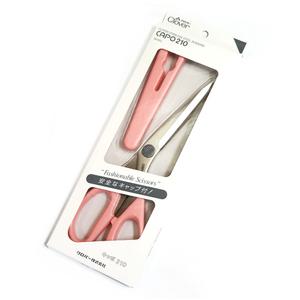 [크로바] 재단 캡 가위 21cm 안전캡 가벼운 재단가위 CAPO210 - 핑크(36-653) ,화이트(36-654)