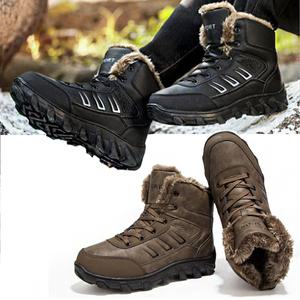 천연가죽 남성방한화 등산화 낚시