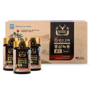 고려 홍삼 녹용 골드 250g X 4병 /홍삼정 홍삼액