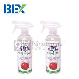 무료배송 BEX 베지 아쿠아 475ml 2개/채소/과일/용품/살균/세정제/식기/살균/세척