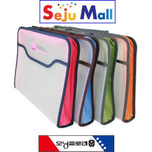 모닝글로리 8000 빅 핸디 지퍼화일백