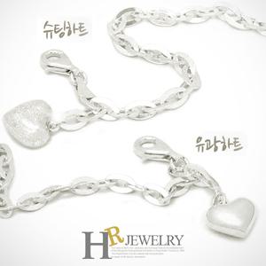 실버92.5/은팔찌/히트_예쁜(HR)실버 링링 러브 팔찌(택일)