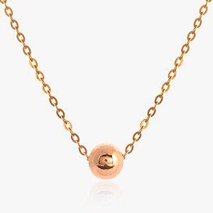 [엘렌쥬얼리]14K 심플 볼 금 목걸이