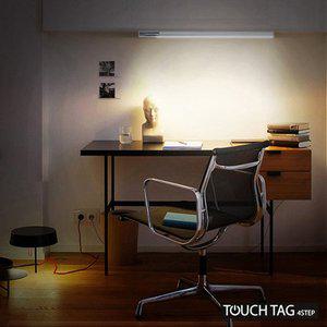 [미루플러스]터치탁 포스텝 침실무드등 LED간접조명 USB전원