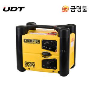 UDT챔피온 72001 방음형발전기 정격출력1.6kVA 리코일스타트 4싸이클 가솔린발전기