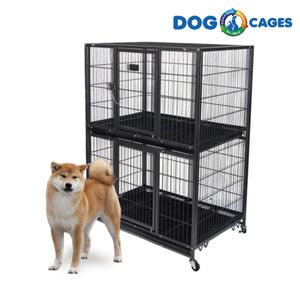 브리더 2층 복층 진도장 대형견 철장 중 대