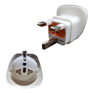 SD-7 여행용 전원변환어댑터 안전한 휴즈내장형 영국 홍콩 싱가폴 말레이시아 중동지역 돼지코 전원변환