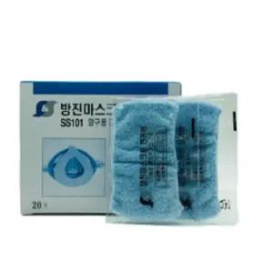 [사은행사 쓰리엠 테이프드림] 방독면 커버 1곽 20개 방진마스크용 면체 면커버 방독면 SS101