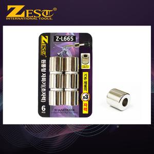 제스트 원통형 자화기(초자력) Z-L665  6개-1판 자석 드라이버