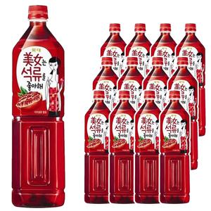 롯데칠성음료 미녀는 석류를 좋아해 1.5L x 12개