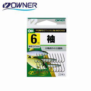 [에프원낚시]오너 소데 브라운 소형 어종 만능 바늘 빙어 학공치 전갱이 전어 볼락