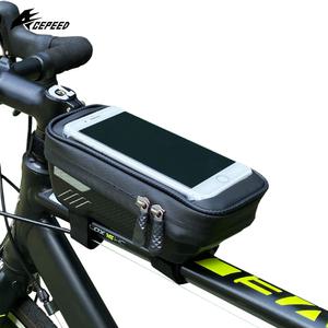 자전거 프레임 가방 핸드폰 거치백 거치대 프레임백 하드형 ks36