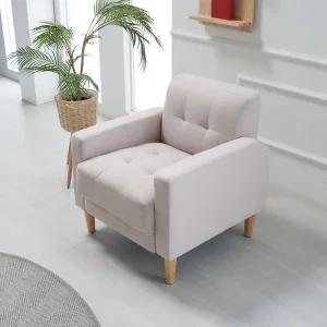 에보니아 모던 1인용 쇼파 패브릭 인조가죽