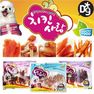 치킨사랑 오리사랑 400g//대용량 애견사사미/애견간식