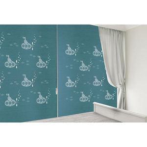 [CLAIRANG]바다여행 레이저블라인드 롤스크린