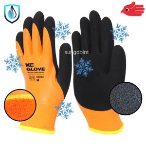 73LS 라텍스 이중코팅 방한장갑 겨울 작업용 방수 미끄럼방지 보온장갑 동절기