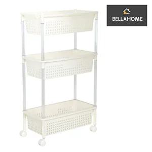 [벨라홈][벨라홈] 이동식 트롤리 3단선반(소)(CN7709)