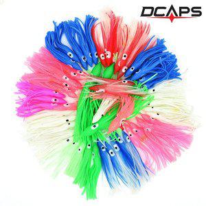 [캡스]야광 꼴뚜기 10개입 12cm 웜 대구 문어 지깅 축광채비