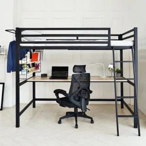 [일루일루]코모드i 올인원 스퀘어 책상형 벙커침대 슈퍼싱글 프레임만