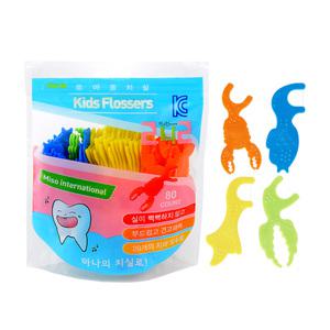 242 유아용 치실 80P 유아구강 어린이 키즈 치실