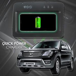 모하비전용 순정매립형 퀵차져 고속 무선충전패드 차량용 무선충전기