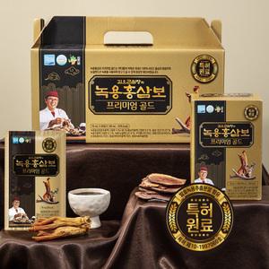 김오곤원장 녹용홍삼보 6년근 홍삼추출액 120포 4개월 치아튼튼 1개월분