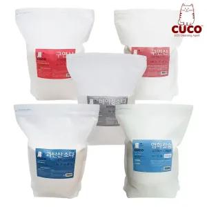 한내음 CUCO 5kg 과탄산소다 / 구연산 / 베이킹소다 / 염화칼슘