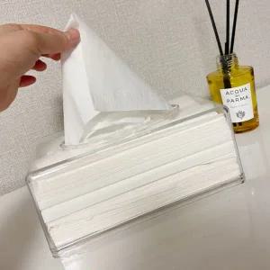 사각 아크릴 티슈 케이스 각티슈 휴지 커버