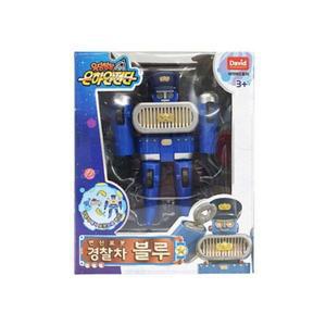 은하안전단 변신로봇 경찰차블루