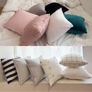 클리티룸 포인트 감성 쿠션커버/소파 방석커버/30 35 40 45 50 60