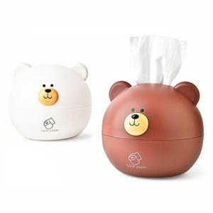 동글곰돌이 두루마리 휴지케이스  화장지박스 티슈커버 티슈케이스