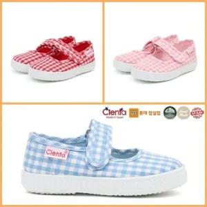 [롯데백화점]토박스 [씨엔타 Cienta] 아동 벨크로 체크단화 메르세데스 비쉬 3종 CTKCB1TSMV21