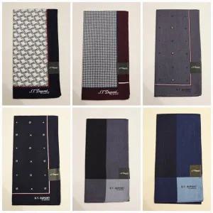 [듀퐁](김해점) 25년 FW 신상품 순면100%남성 손수건  10종 택1