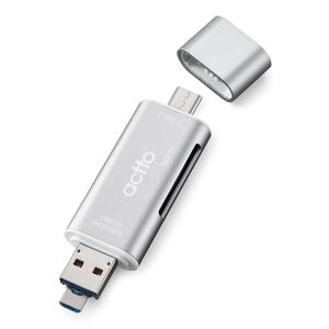 3in1 OTG 카드리더기 C타입+마이크로5핀+USB SD TF