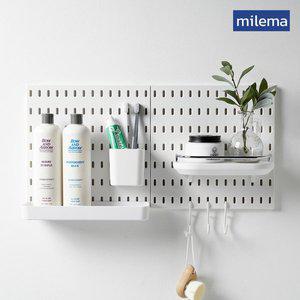 [서피니아]밀레마 페그보드 수납 타공판 8P세트